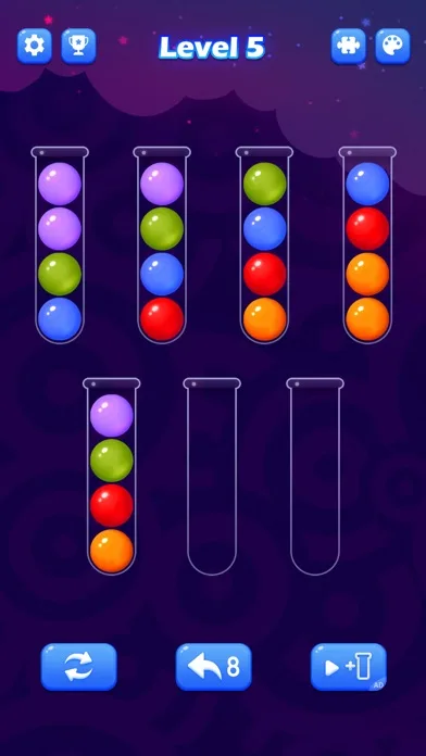 Ball Sort - Color Sort Puzzle! screenshot 1