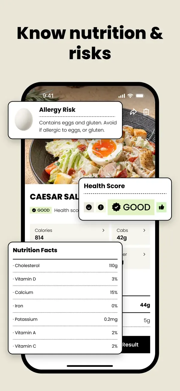 CalDiet - Food Analysis Pal screenshot 4