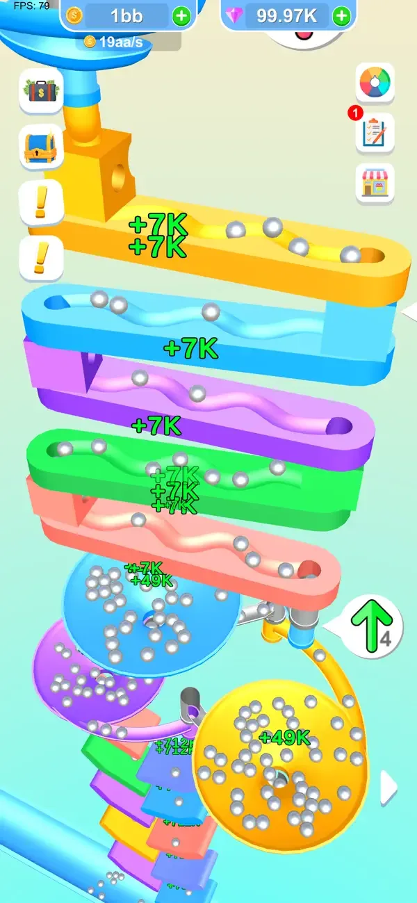 Ball Drop Dash 3D screenshot 3