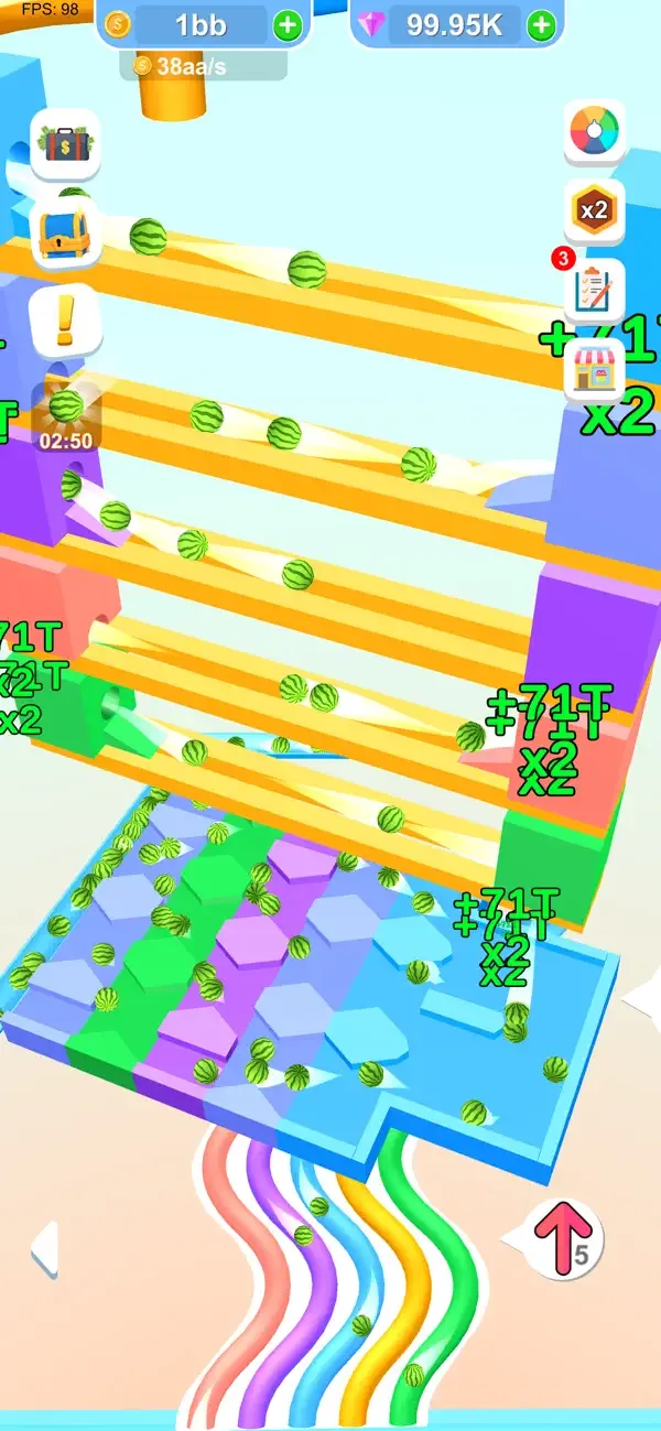Ball Drop Dash 3D screenshot 4
