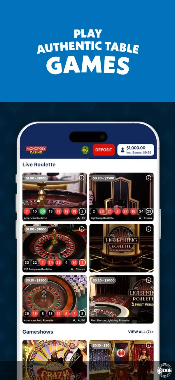 MONOPOLY Casino: Real Money screenshot 3