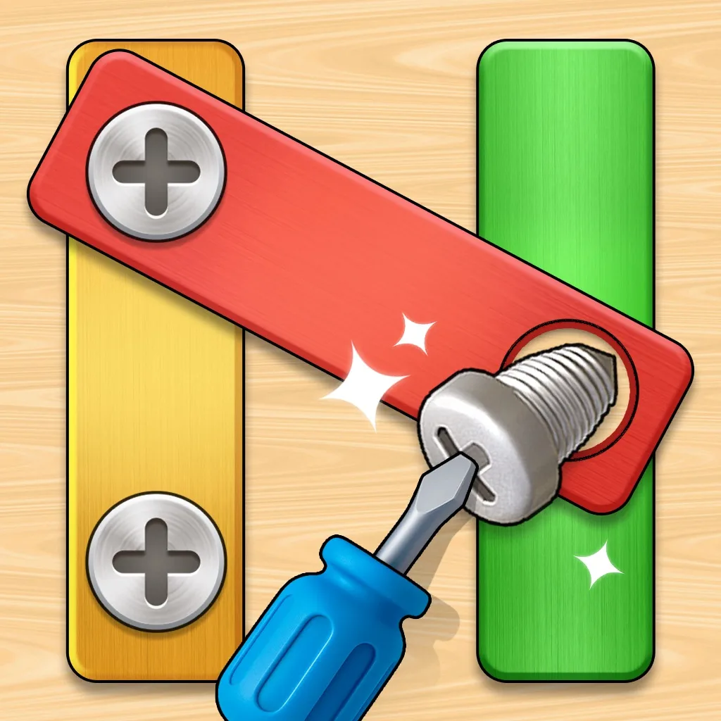 Screw Sort: Nuts Bolts Puzzle