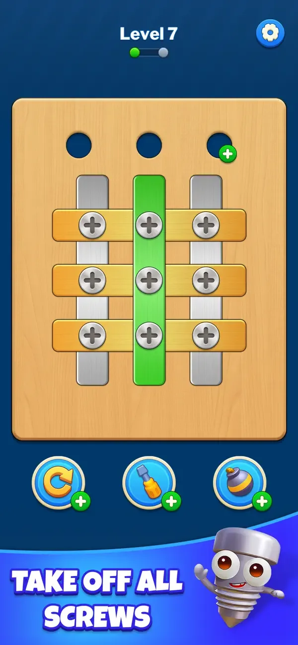Screw Sort: Nuts Bolts Puzzle screenshot 1