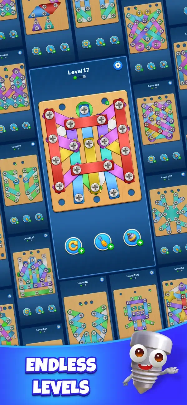 Screw Sort: Nuts Bolts Puzzle screenshot 5