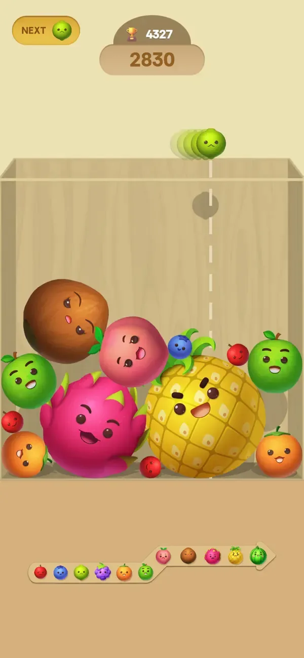 Merge Fruit 3D: Sweet Merge screenshot 2