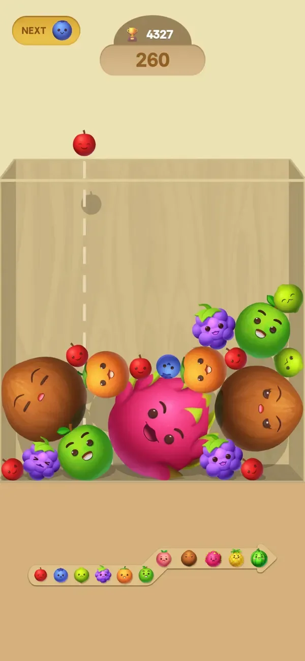 Merge Fruit 3D: Sweet Merge screenshot 3