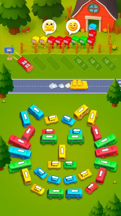 Bus Fever - Car Parking Jam screenshot 1