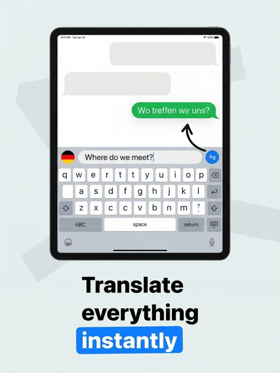 Translator Keyboard : Lingo screenshot 1