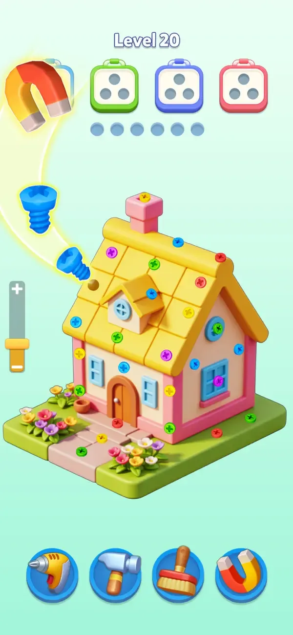 Screw Project: ASMR Home screenshot 1