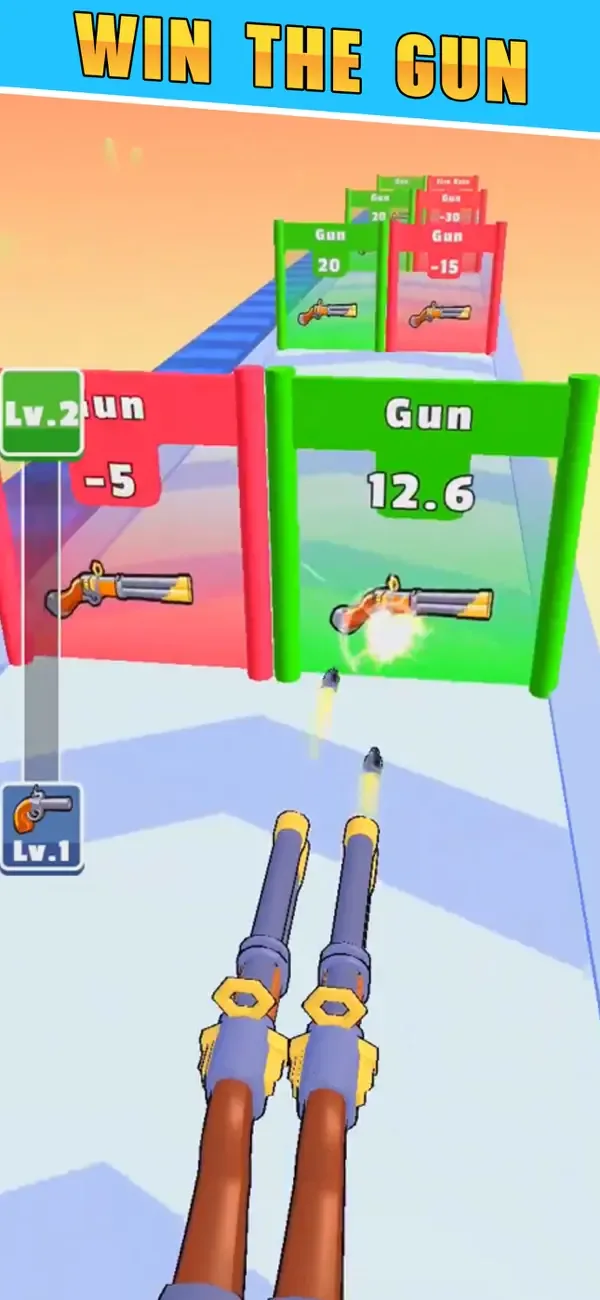 Weapon Gun Run Games: Gunclans screenshot 4
