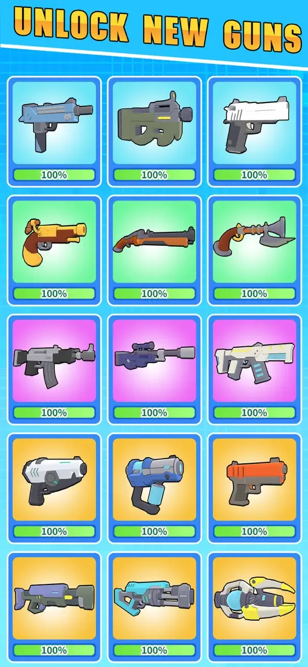 Weapon Gun Run Games: Gunclans screenshot 5