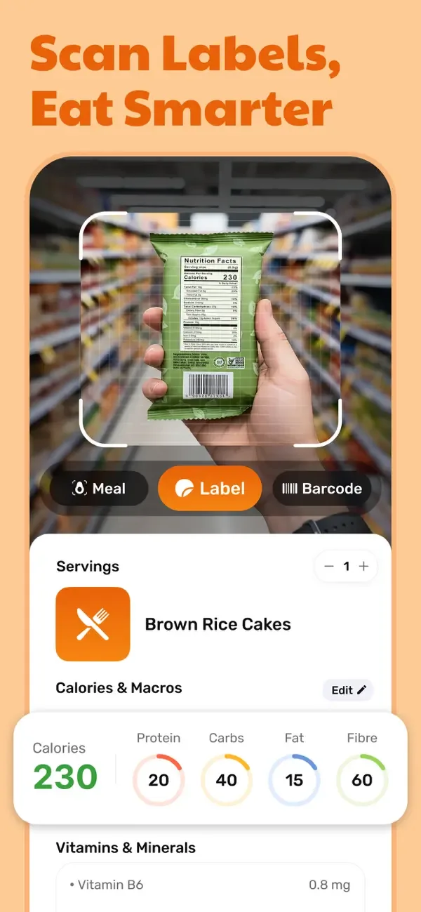 Calorie Counter - Eatwise AI screenshot 5