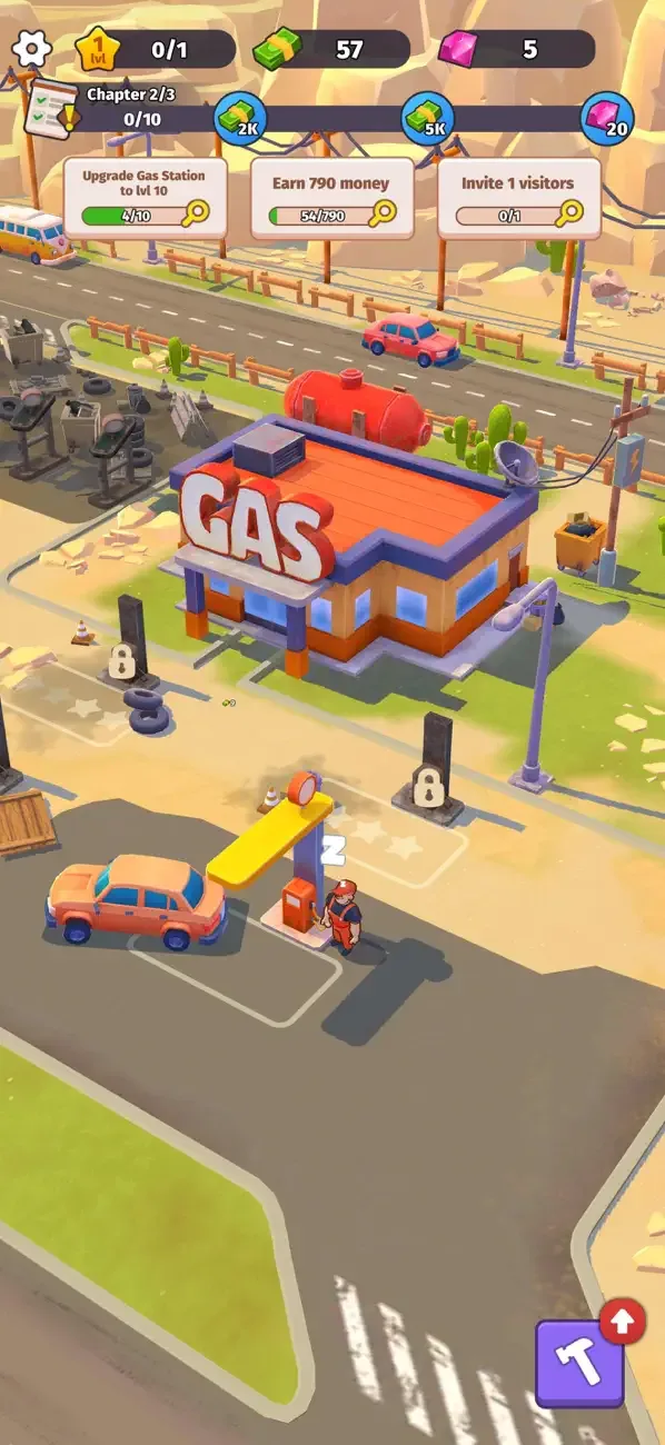 Roadside Empire: Gas station screenshot 3
