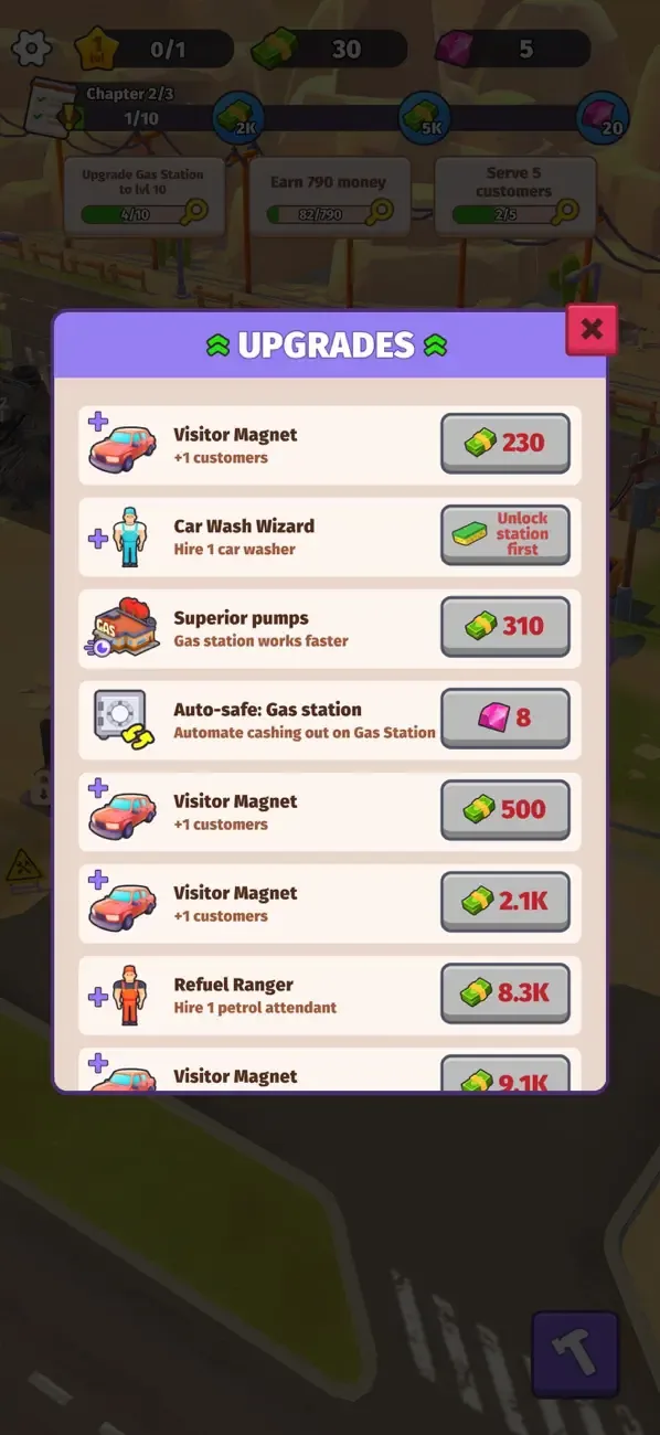 Roadside Empire: Gas station screenshot 4