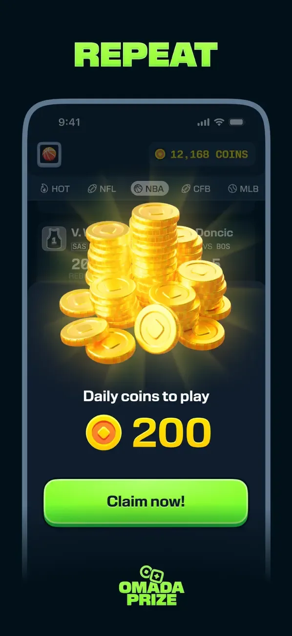 OmadaPrize: Game Sports Picks screenshot 5