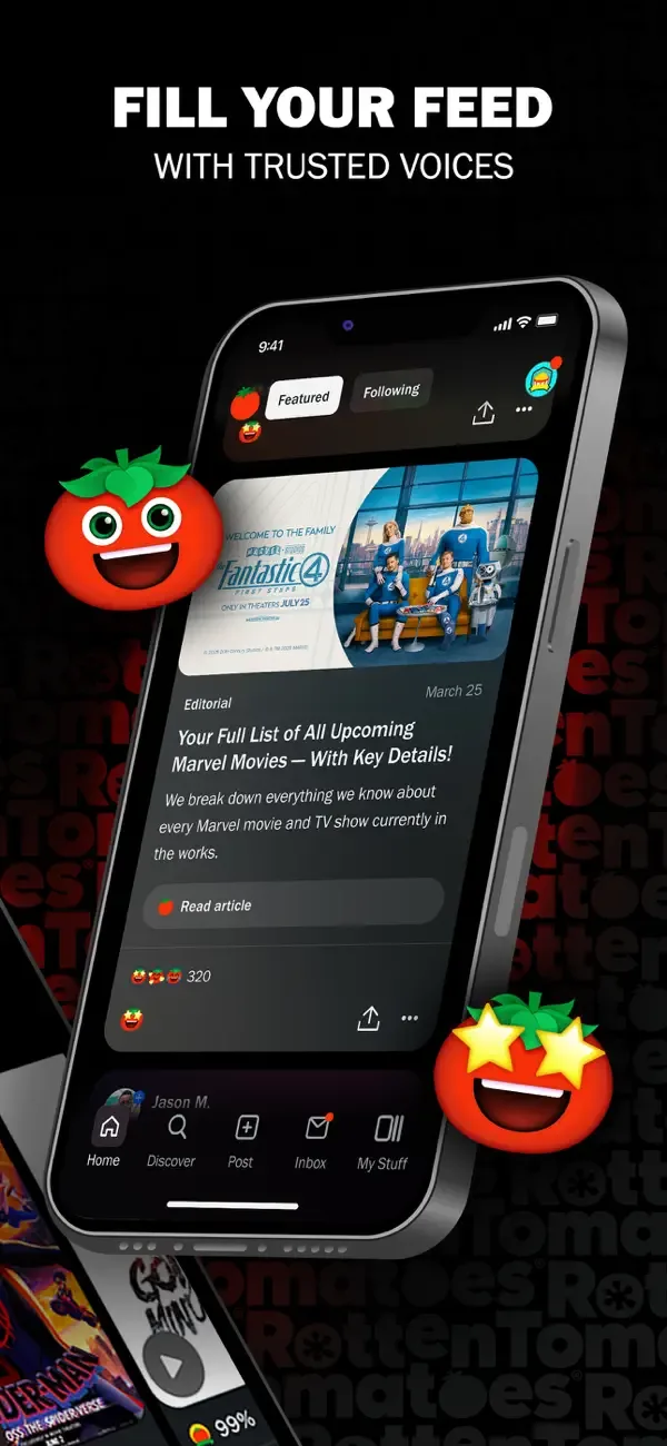 Rotten Tomatoes - Movies & TV screenshot 2