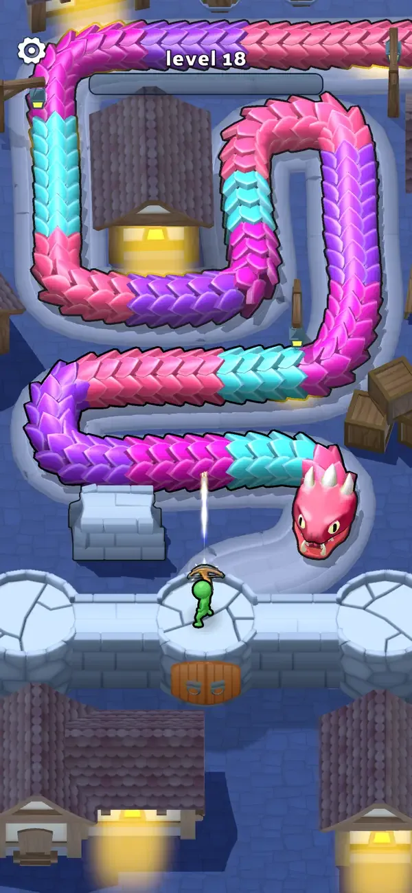 Snake Shooter: Tower Battle screenshot 3