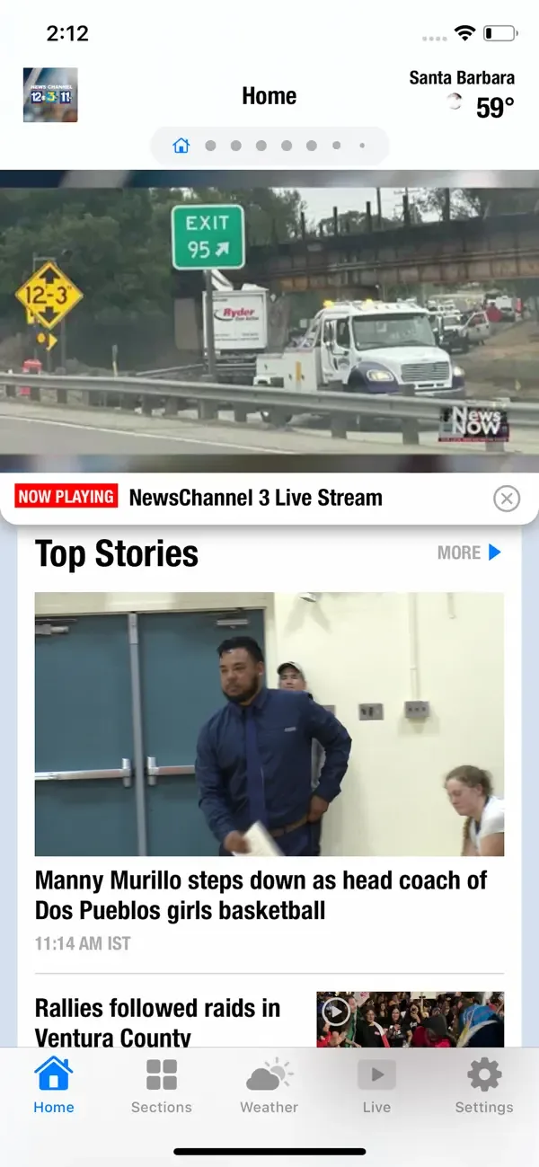 KEYT Santa Barbara, SLO News screenshot 1