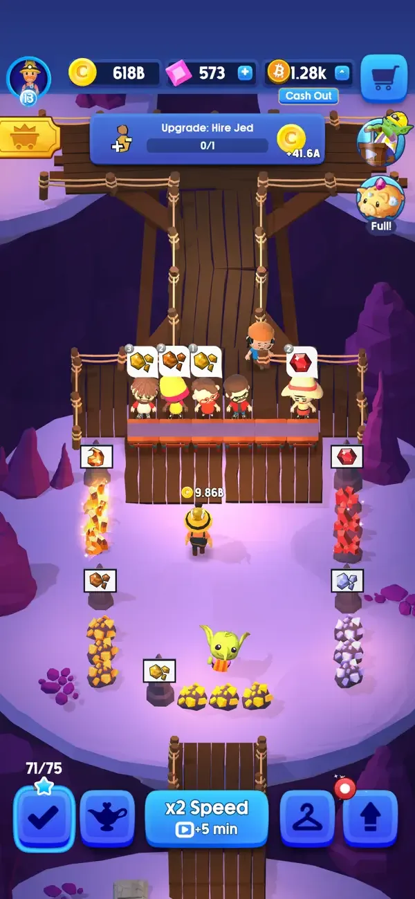 Idle Mine! Tycoon Mining Game screenshot 3
