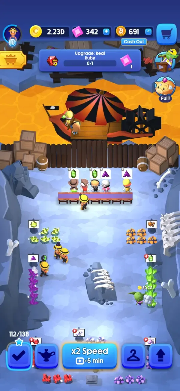 Idle Mine! Tycoon Mining Game screenshot 5