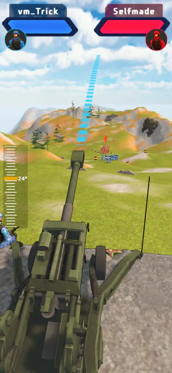 Artillery Control - Army Game screenshot 1