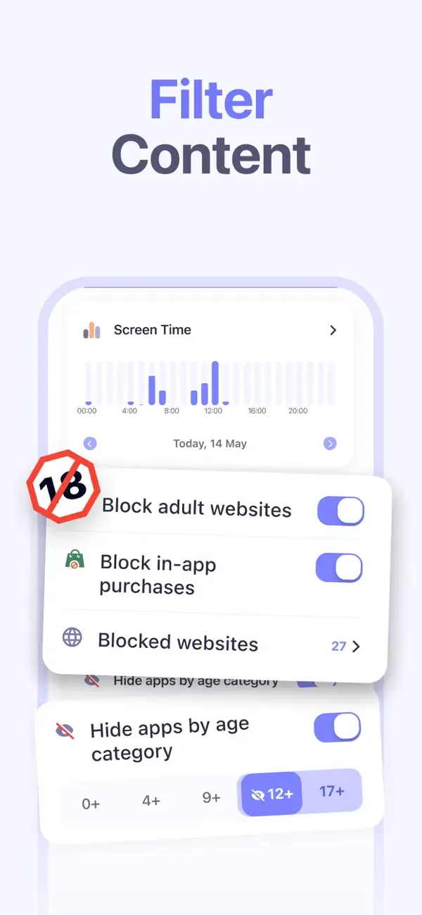 Parental Control App - Kidsee screenshot 5