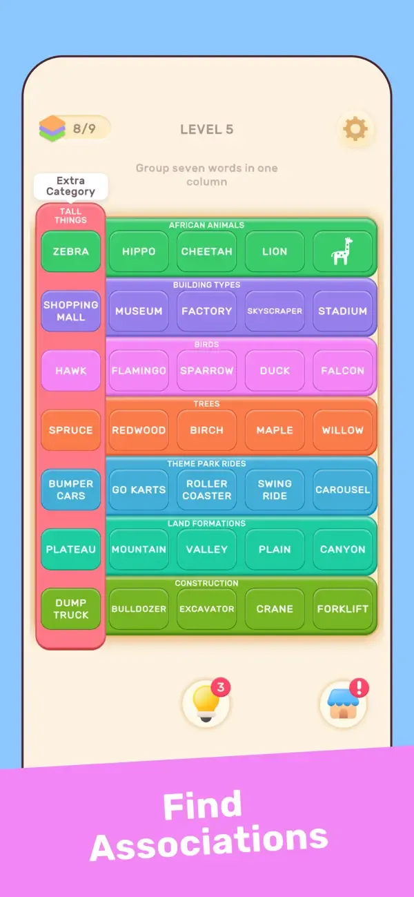 Connect Word Association Game screenshot 3