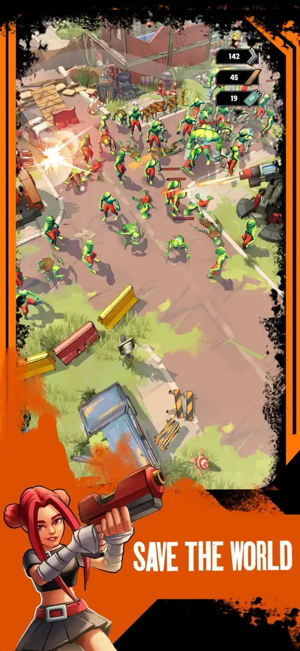 Zombiepunk: Fight & Survive screenshot 1