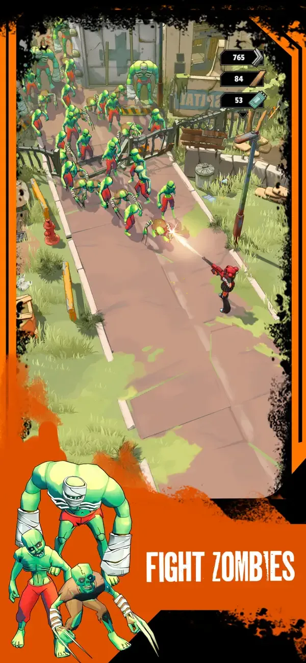 Zombiepunk: Fight & Survive screenshot 2