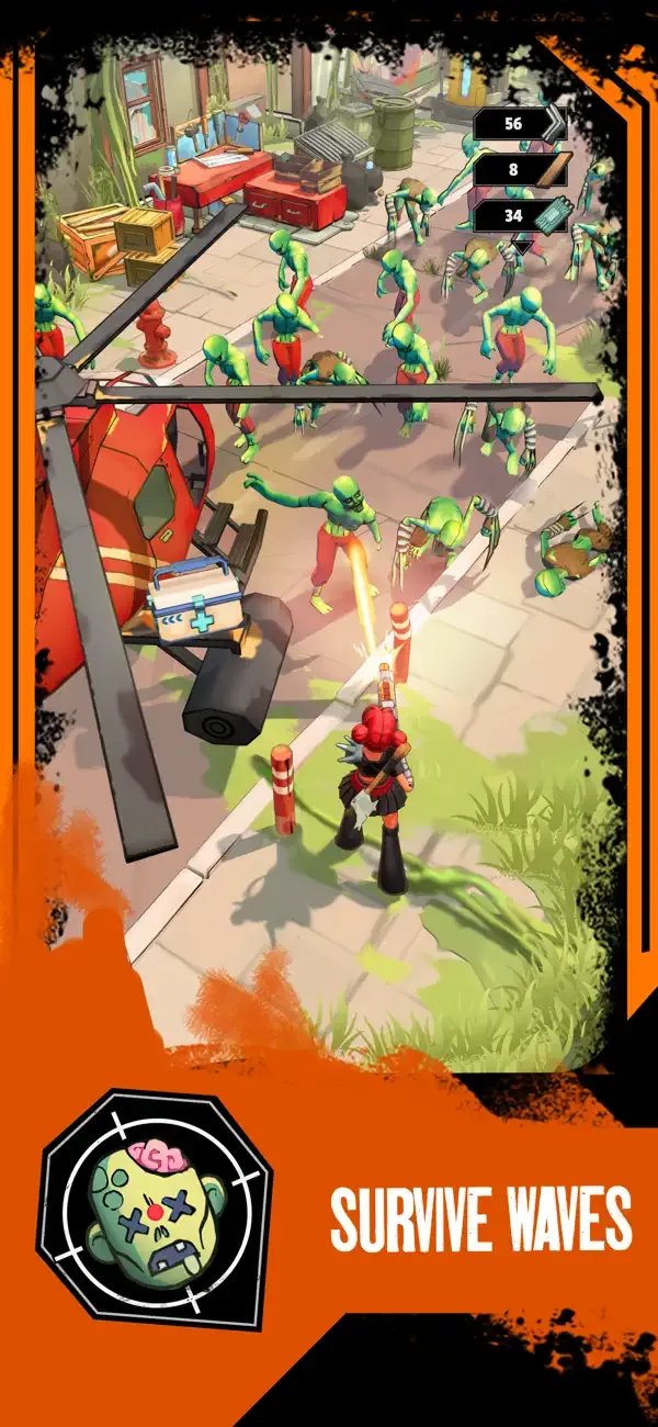 Zombiepunk: Fight & Survive screenshot 3
