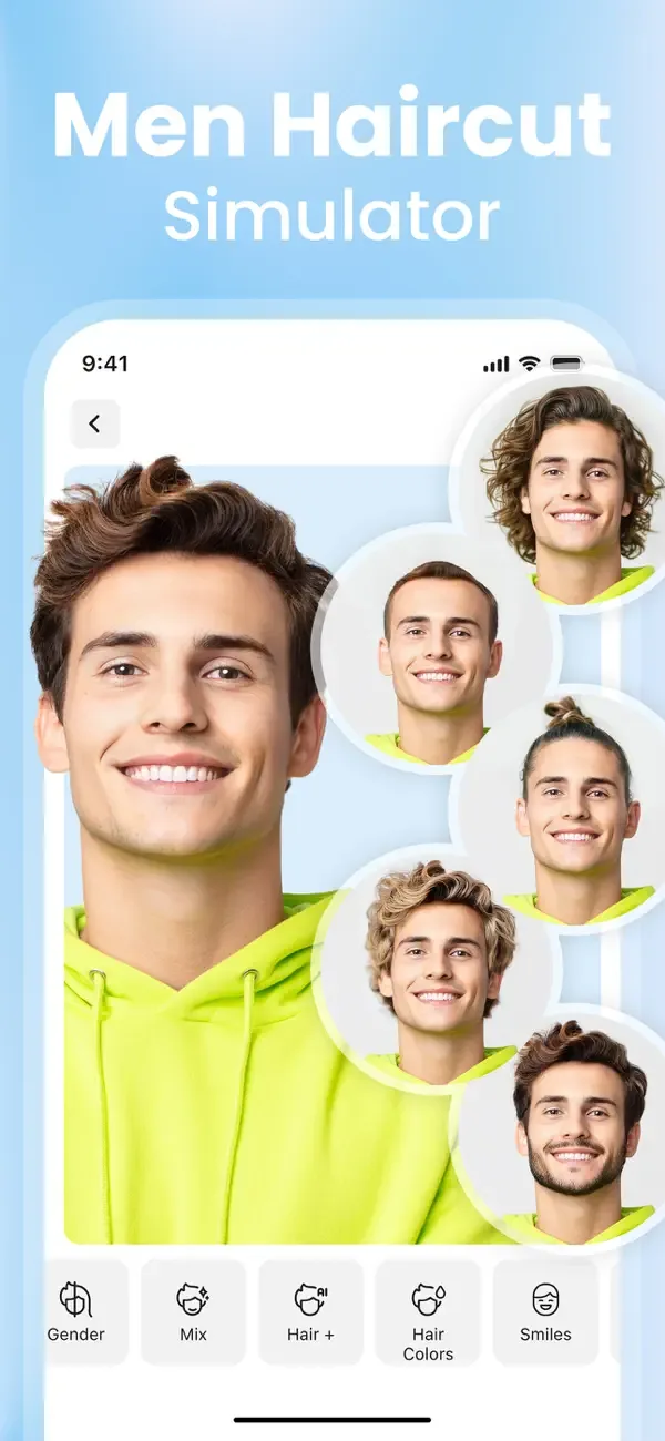 Hair AI: Hairstyle Filter, Cut screenshot 4