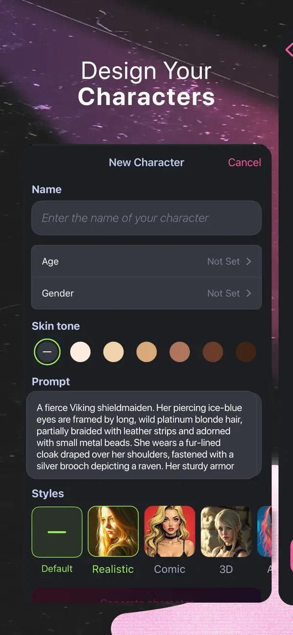 Mirage AI Video Maker screenshot 2