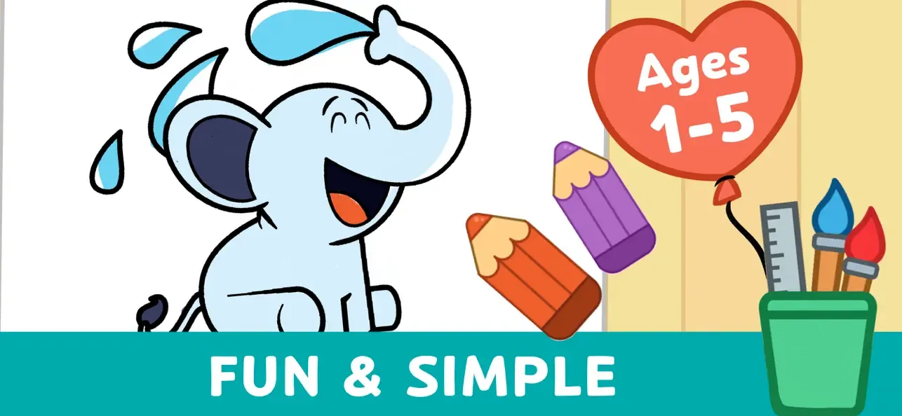 Kids Coloring Games & Drawing screenshot 3