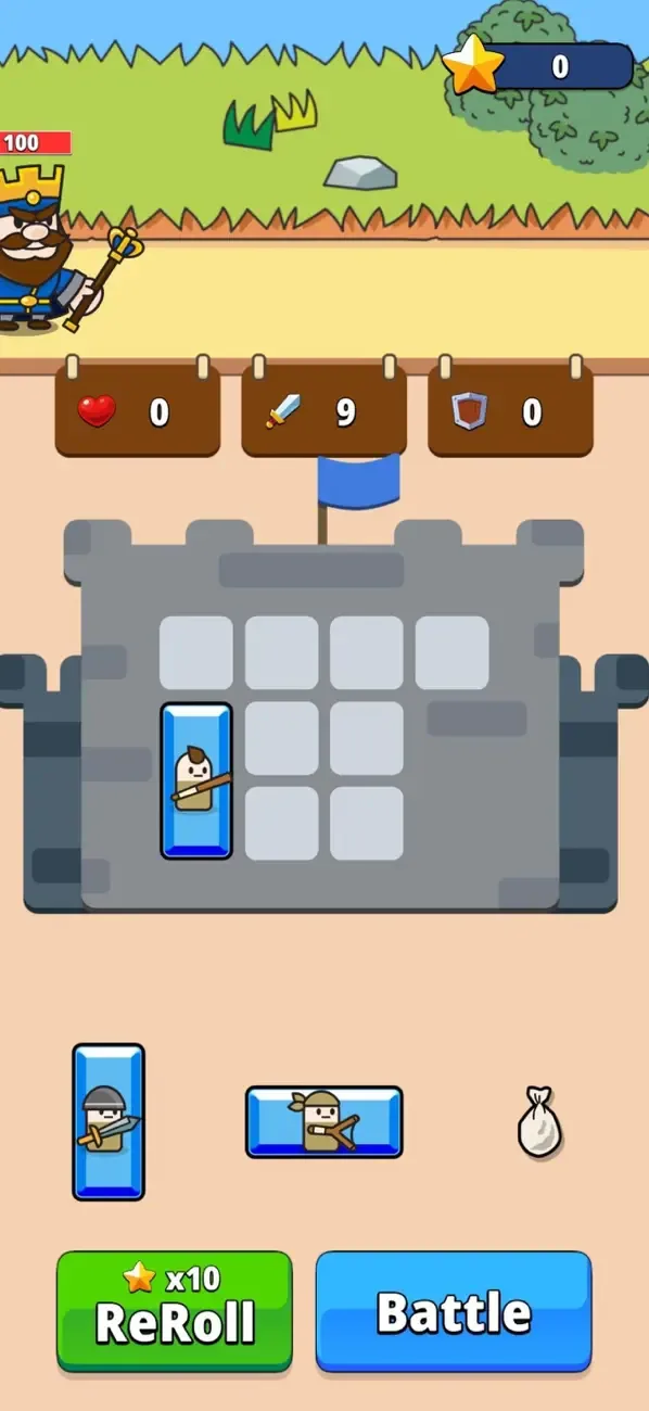 Square Warriors screenshot 1