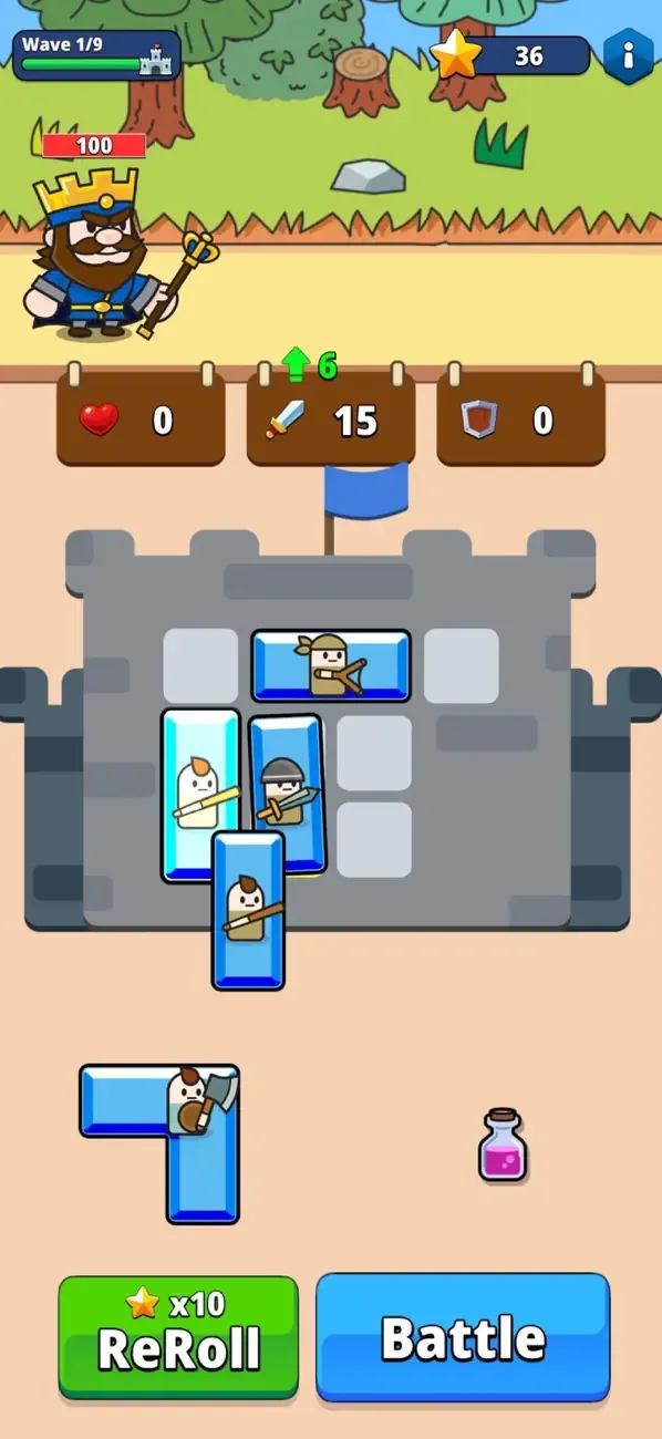 Square Warriors screenshot 3