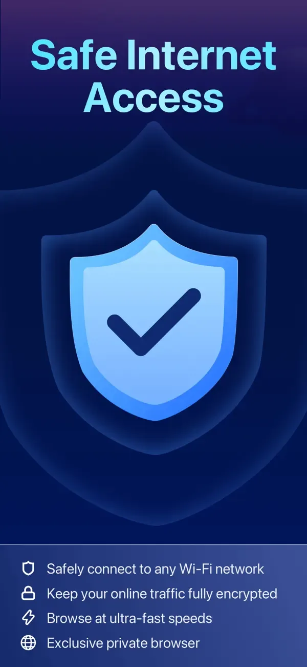 Global VPN Secure Browser screenshot 1