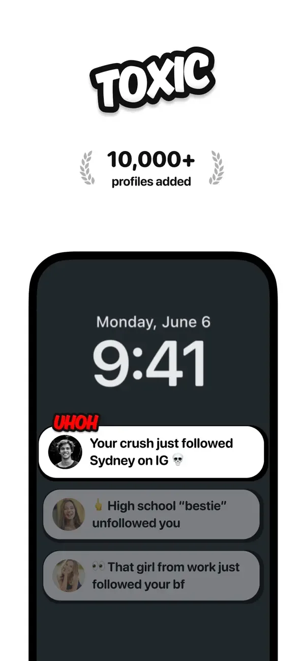 Toxic: Followers Tracker screenshot 1