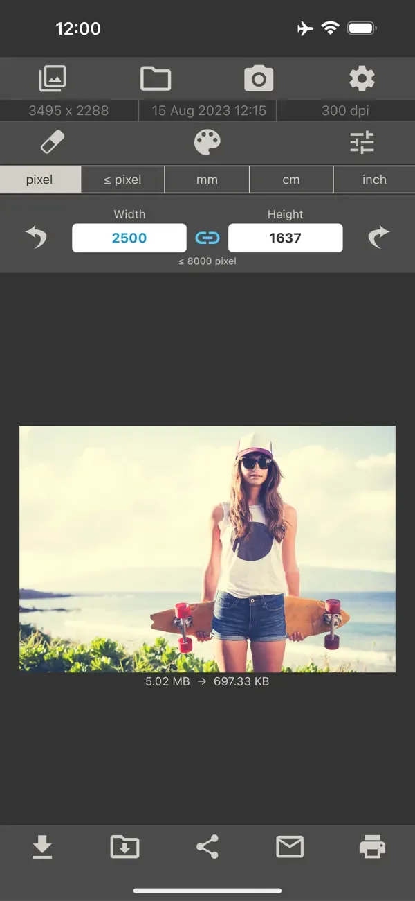 Image Size screenshot 1