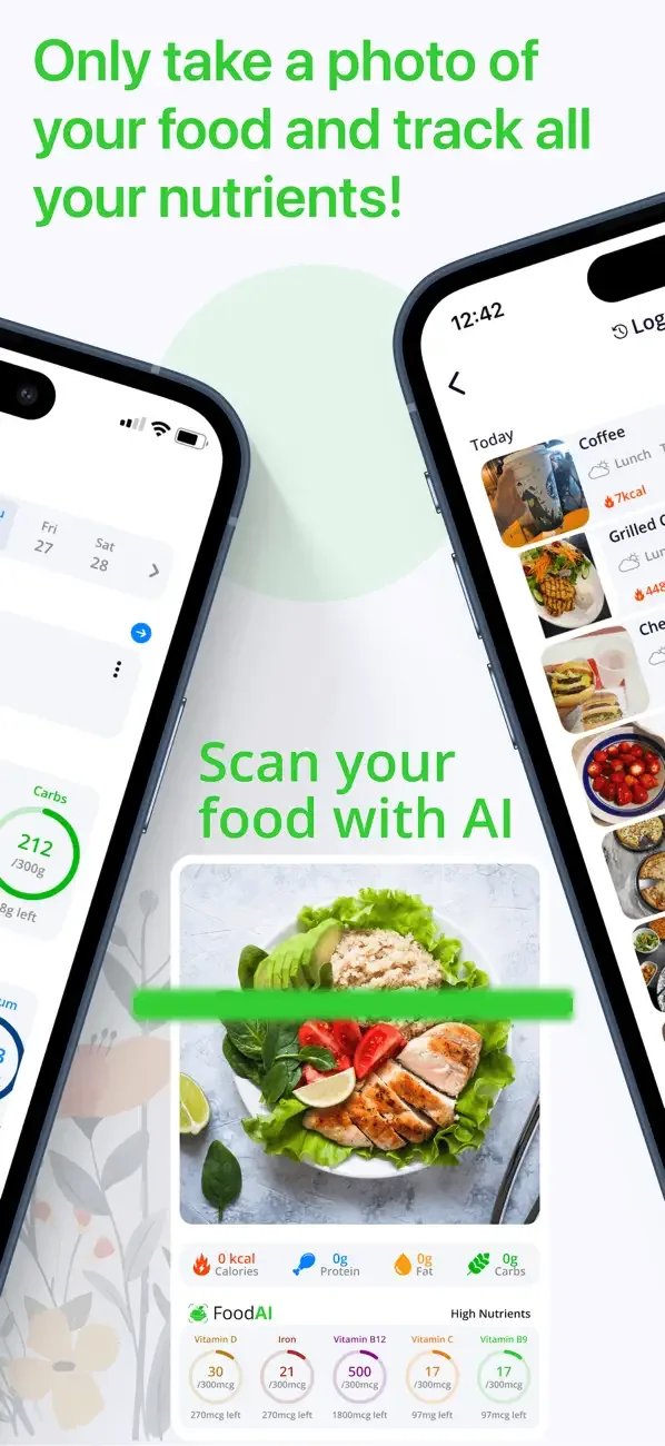Calorie Tracker・Diet: Food AI screenshot 2