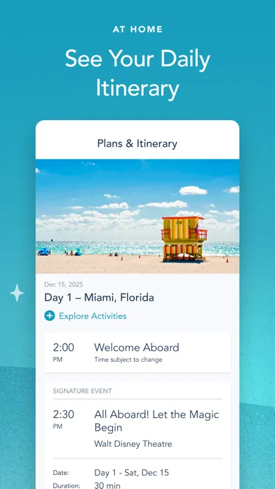 Disney Cruise Line Navigator screenshot 5