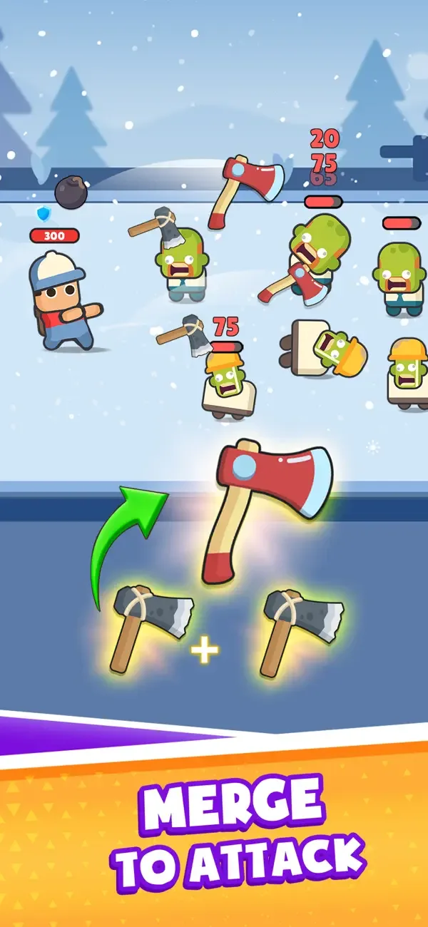 Backpack Hero: Merge Weapons screenshot 1