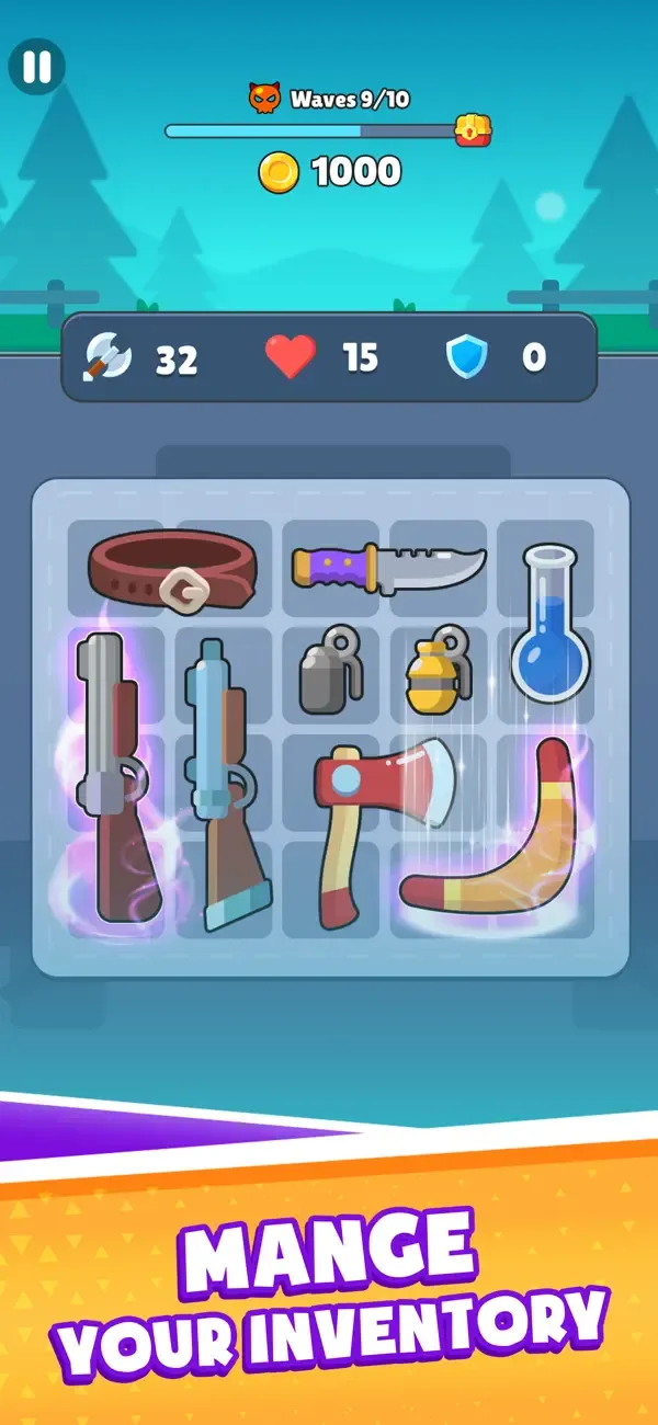 Backpack Hero: Merge Weapons screenshot 3