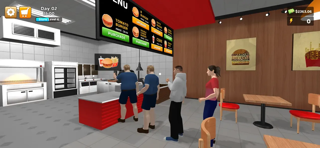 Burger Simulator! screenshot 4