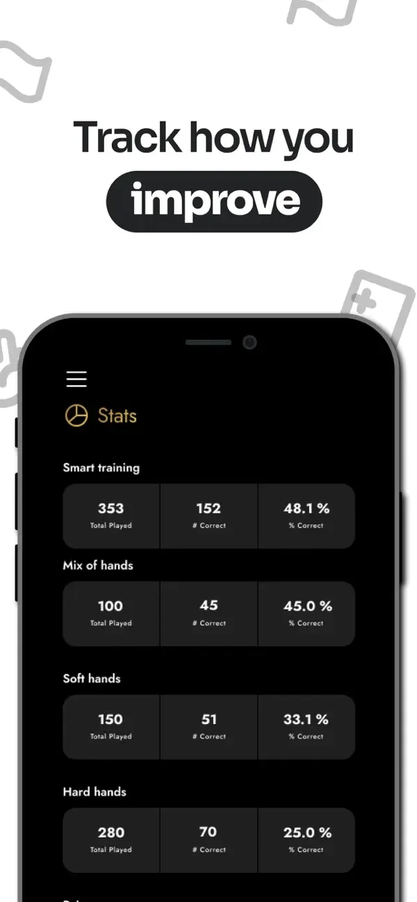 Blackjack Trainer Card Counter screenshot 5