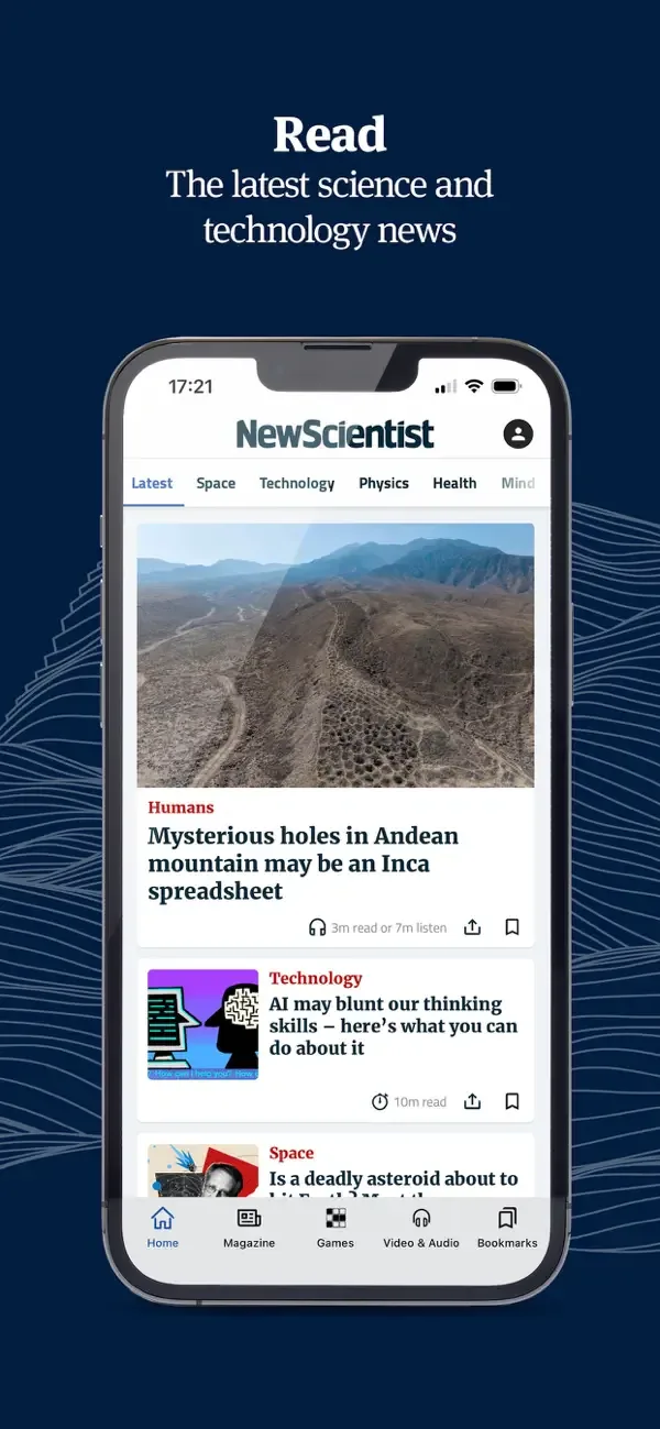 New Scientist screenshot 2