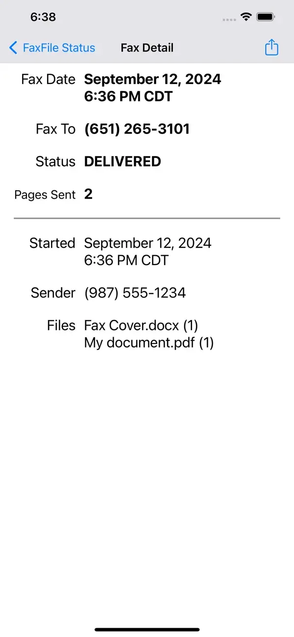 FAX for iPhone - send fax app screenshot 3