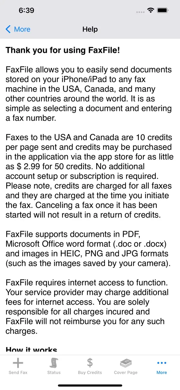 FAX for iPhone - send fax app screenshot 4