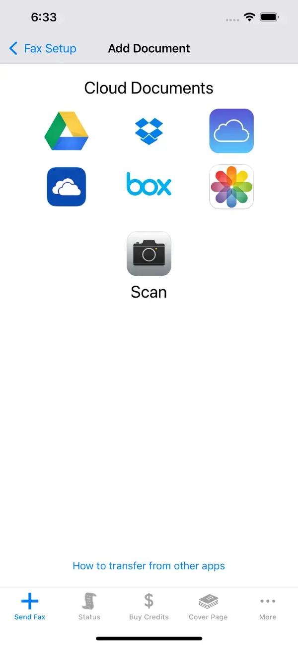 FAX for iPhone - send fax app screenshot 5