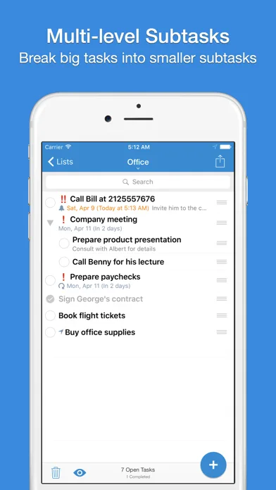 gTasks Pro for Google Tasks screenshot 2