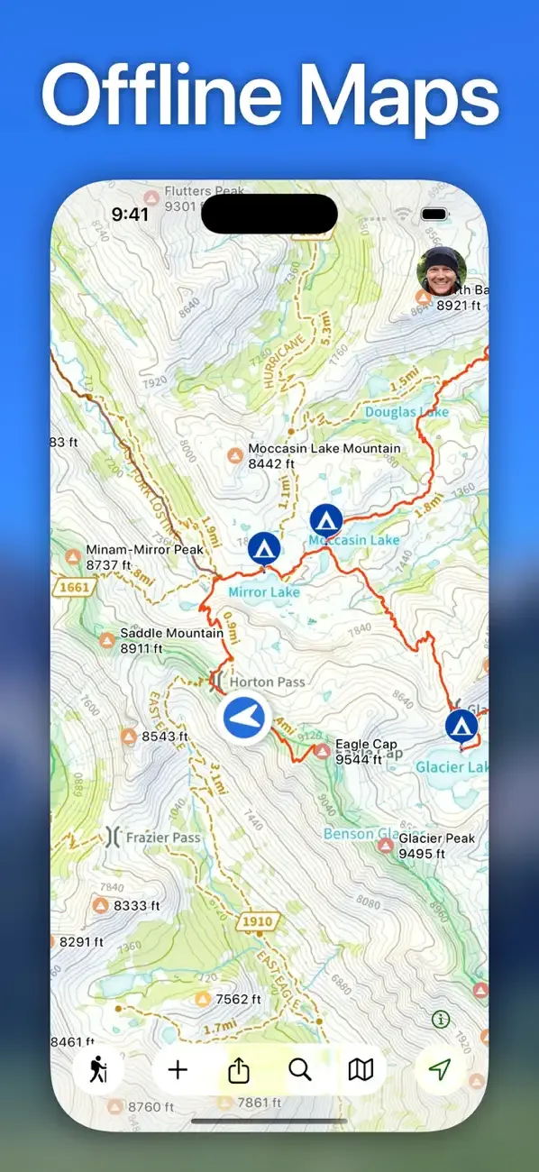 Topo Maps+: Topographic Maps screenshot 1